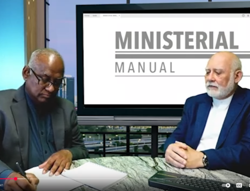 Profound Analysis on the Profession of the Pastor Presented by the GC President during Q&A Session at the IMS